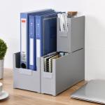Japanese style white plastic storage box set home kitchen office organizer space