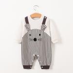 Children'S Short Sleeve Overall For Newborn Cartoon Strap Overalls Spring Autumn