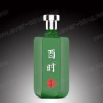 Panton Color Wine Bottles Vodka Gin Spirit Glass Bottle With Cap