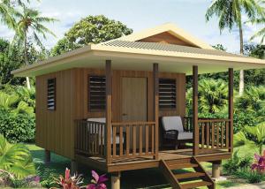 Wholesale Quick Assemble Light Steel Guage Frame Prefab Home Beach Customized Bungalows from china suppliers
