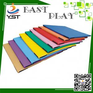 Wholesale Hand Make Residential Soft Play Sponge , Kids Soft Mat PU Leather Material from china suppliers