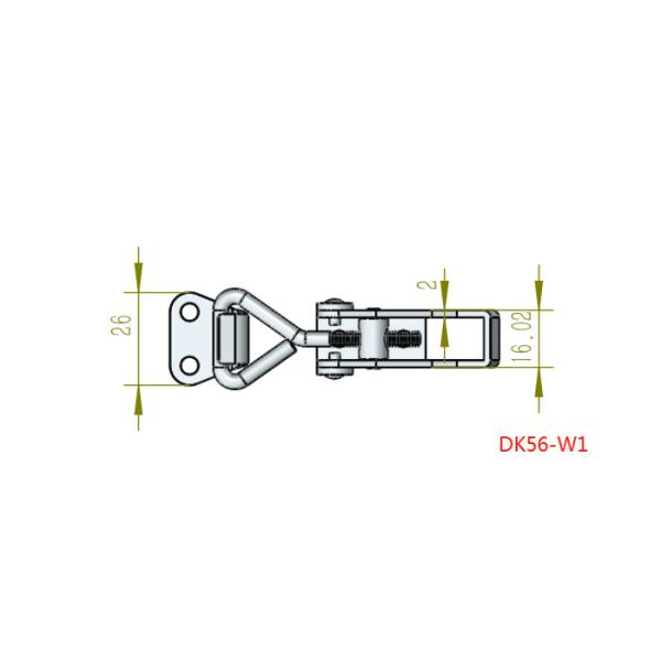 adjustable stainless steel toggle latches