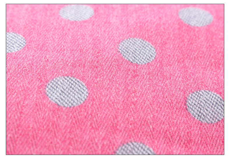 Polyester Portable Dot Printed Cosmetic Travel Bag