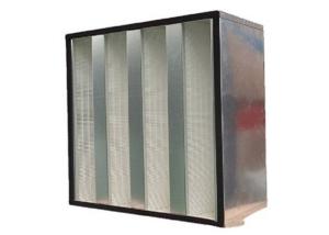 Wholesale Ultra Capacity V Bank Air Filter With Superior Glass Fibre Media from china suppliers