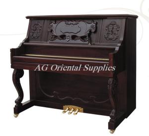 Wholesale 88-KEY New Acoustic wooden upright Piano With elegant handcraft walnut matt color AG-125Y4 from china suppliers