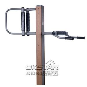 Wholesale outdoor fitness equipments WPC materials body strong fitness equipment outdoor gym waist &amp; back massager old from china suppliers