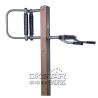 Buy cheap china outdoor park gym equipment wood outdoor back stretching device from wholesalers