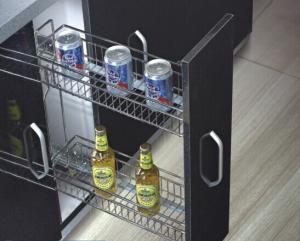 Wholesale B003 Kitchen Pull out basket drawer :Narrow Drawer Basket from china suppliers
