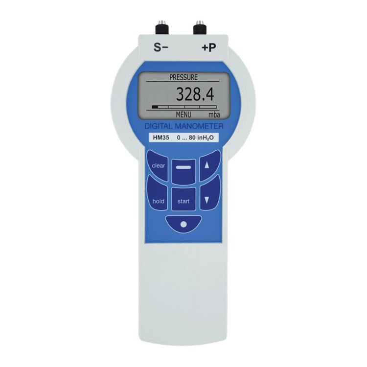 7kPa Handheld Digital Pressure Gauge HM28D3C30000 18/8 Stainless Steel