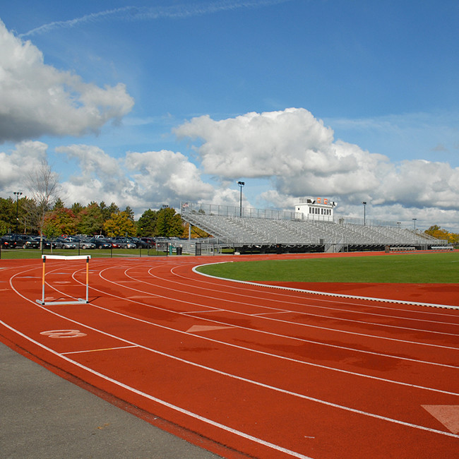 13mm PU Glue Mix SBR Rubber Particle Running Track Surface Eco-Friendly
