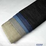 Lightweight 100% Cotton Plain Denim Shirt Fabric Black 4.5 Oz 152gsm