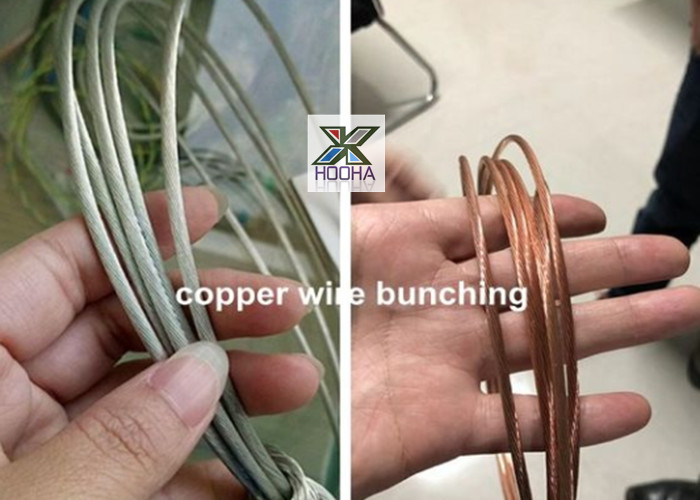 1-4 Cores Cable Manufacturing Equipment / Seven Strand Jacketed Wire Maker Machine