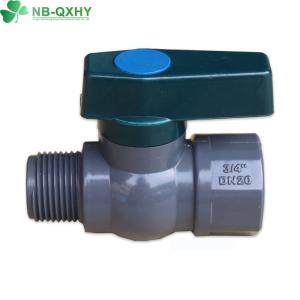Wholesale JIS Standard Plastic Red Blue Green Handle PVC Female Threaded and Male Ball Water Valve from china suppliers