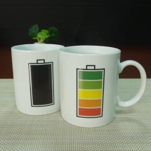 Wholesale Innovative Business Idea Color Changing Coffee Mug Heat Sensitive Mugs Custom from china suppliers