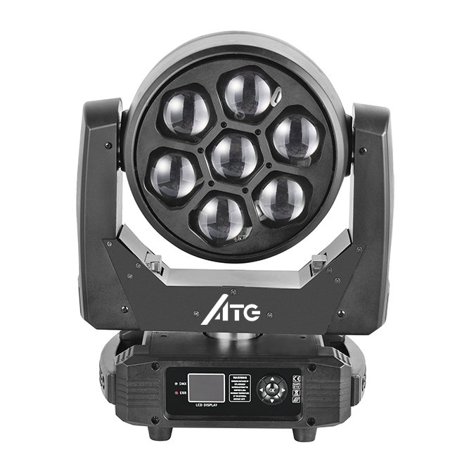 40W LED RGBW Stage Lighting Beam Zoom Wash for DJ Disco Party Bar Club Light Fixture