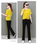 Custom LOGO any color Women'S Athletic Clothing Black Loose Fit Pants With