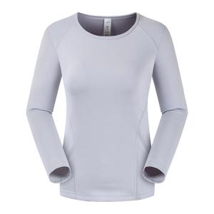 Wholesale customizable Flatlock stitching Women'S Sports Hoodie Round Neck Sweat Shirts from china suppliers