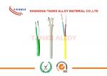 20 AWG 24 AWG brown color Thermocouple Extension Wire / Cable Type K J T E S
