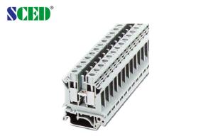 Wholesale 45 Degree Wire Inlet Din Rail Terminal Blocks for Power Supply from china suppliers