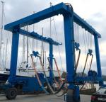 5 -15m Lifting Height Yacht Boat Hoist Crane Machine 8.5m/Min Speed