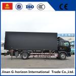 336HP Van Cargo Truck SINOTRUK HOWO 4X2 Euro 2 Lorry Vehicle Heavy Cargo Truck