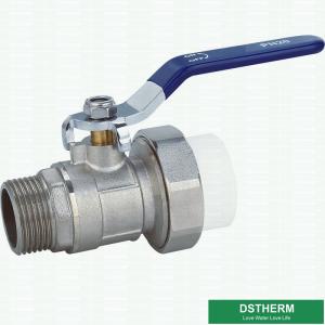 Wholesale Ppr Male Union Ball Valve High Pressure Strong Quality Water Flow Control from china suppliers