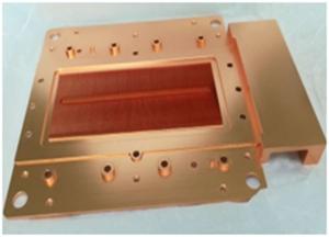 Wholesale Precision Brass Stamping Cooling Heatsink Skiving And Machining Heat Sink with Antioxidant Treatment from china suppliers