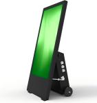 Outdoor LCD Portable Display 43inch LCD Advertising Display With Battery 1500nit