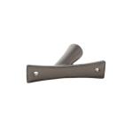 Gold Black Zinc Alloy Antler Knobs 56mm For Cabinet Drawer Wardrobe Cupboard