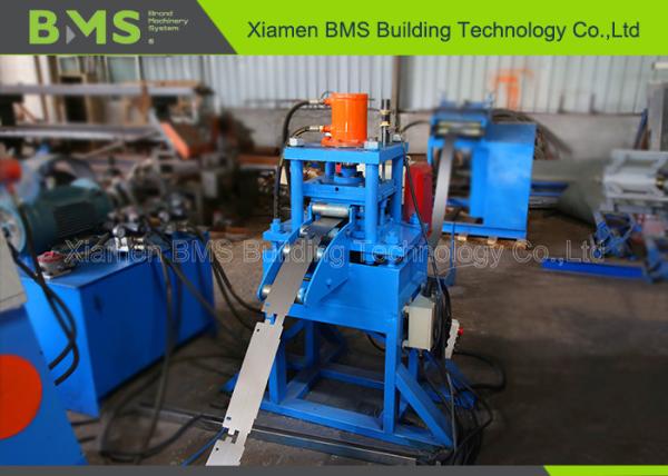 Shelf Support Pillar Steel Frame Roll Forming Machine For Supermarket Or