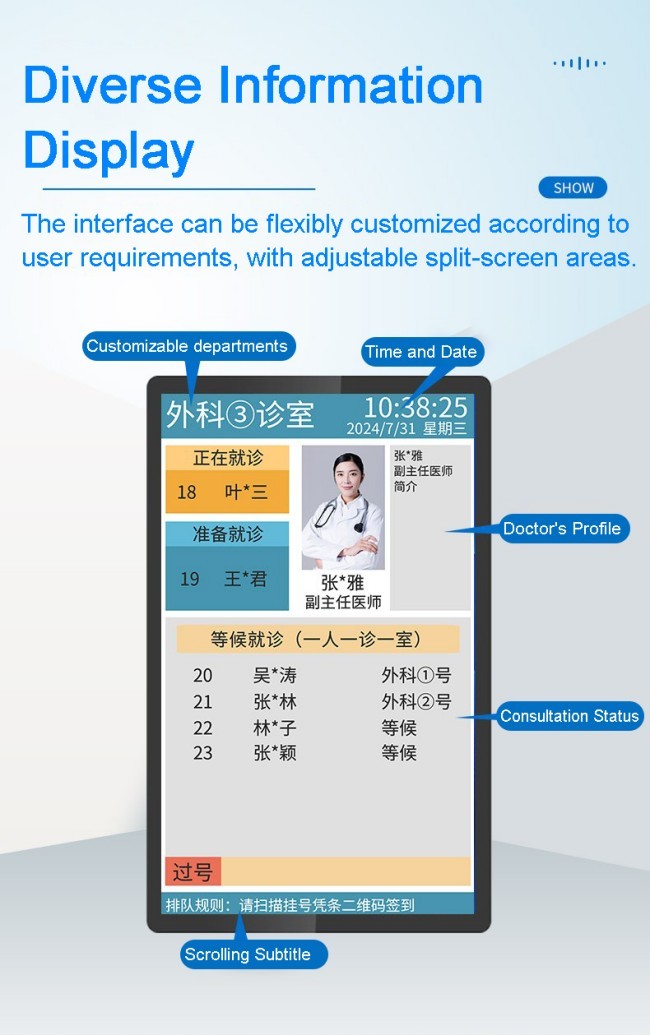 Aluminum Alloy Frame Indoor 4K Lcd Window Display Android Shop Restaurant Menu Advertising Screen