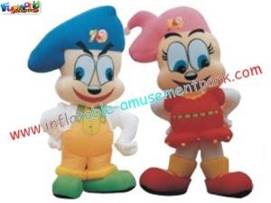 Wholesale Inflatable Moving Cartoon rip-stop nylon material for festival, advertising from china suppliers