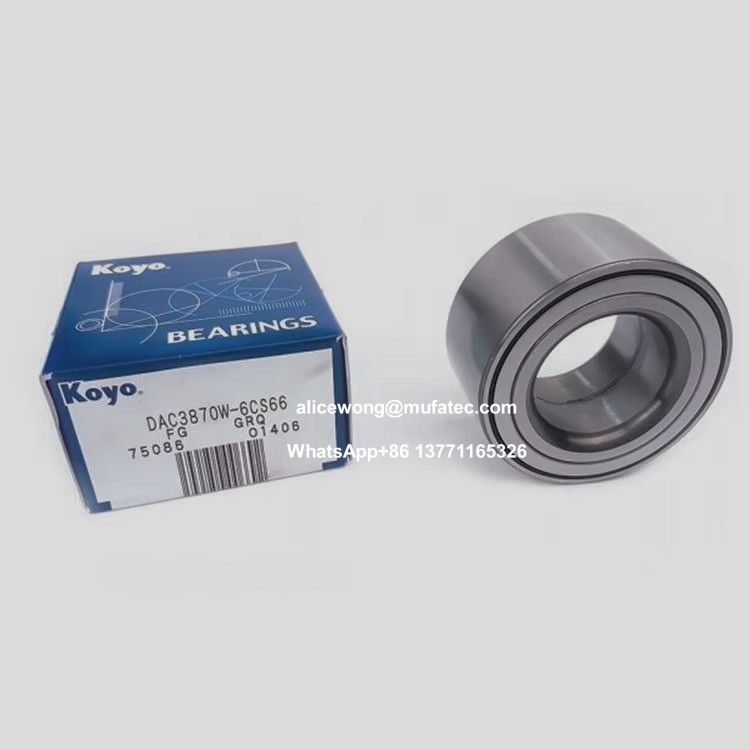 DAC3870W-6CS66 Toyota Avanza Wheel Hub Bearings 38X70X38mm
