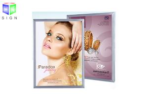 Wholesale Large LED Slim Aluminum Light Box Frameless Poster Display For Advertisement from china suppliers