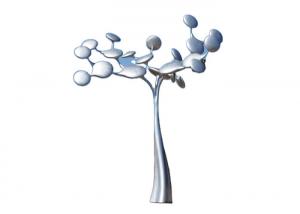 Wholesale Customized Size Outdoor Stainless Steel Tree Sculpture from china suppliers