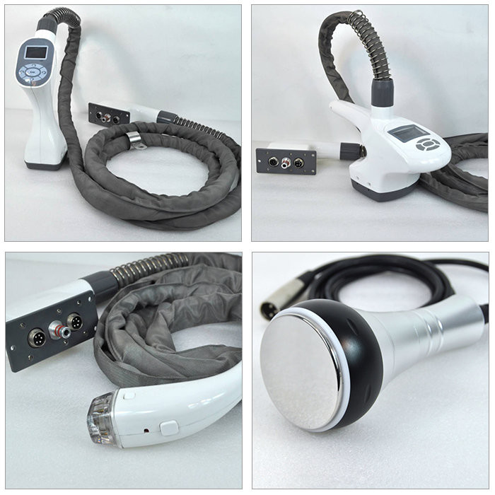 Three Handles Cellulite Cavitation Machine , RF Slimming Machine 110V-240V