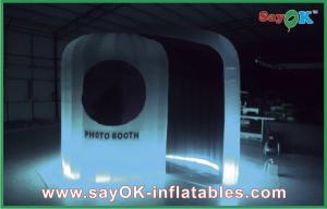Wholesale Portable Photo Booth Printing Logo Inflatable Photo Booth LED Lighting For Weeding / Party from china suppliers