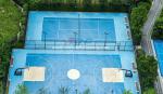 Basketball Courts Pu Sports Flooring 8mm Thick ISO18001