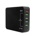 6 Port QC 3.0 Fast Charger Desktop Charging Station RAV Power 60W