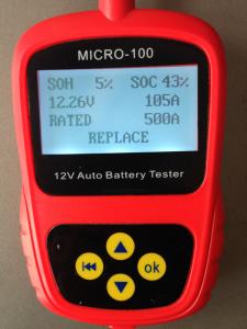 Wholesale Car Battery Tester MICRO-100 Digital Battery Tester Battery Conductance &amp; Electrical Syste from china suppliers