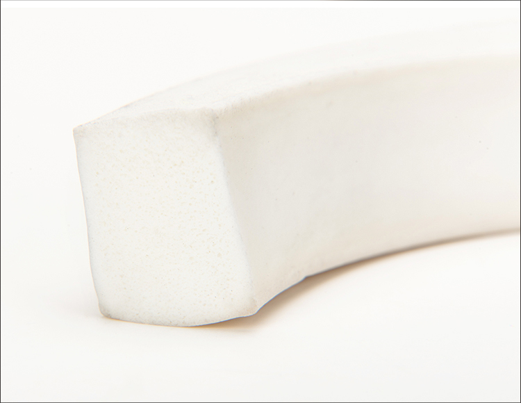 corrosion and abrasion resistant foam strip silicone sponge profile silicone seal strip