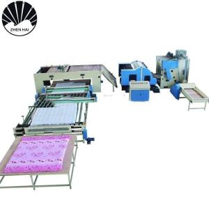 Wholesale Interlining Piece Sleeping Blanket Small Quilt Production Line Fabric Quilting Machine from china suppliers