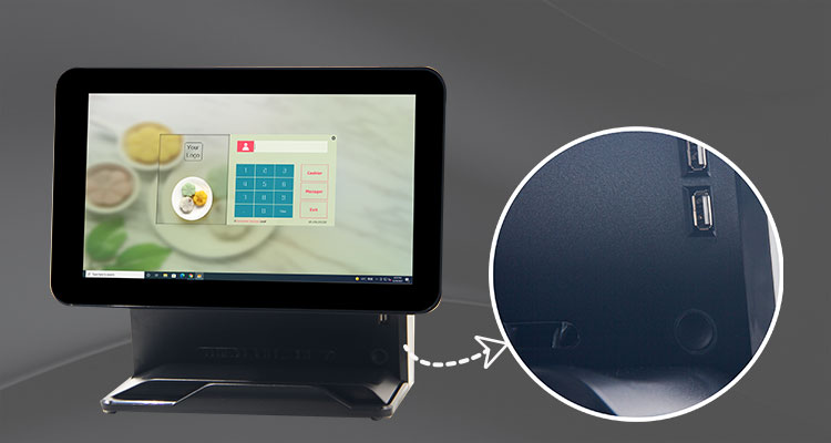 Single/Dual Screen Commercial HDD-400 Payment Checkout Terminal for Payment Kiosks