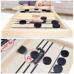 Puck Unisex Wooden Chess Pieces Ages 4 Wooden Sling Hockey