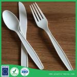 white color corn starch biodegradable disposable table-knife