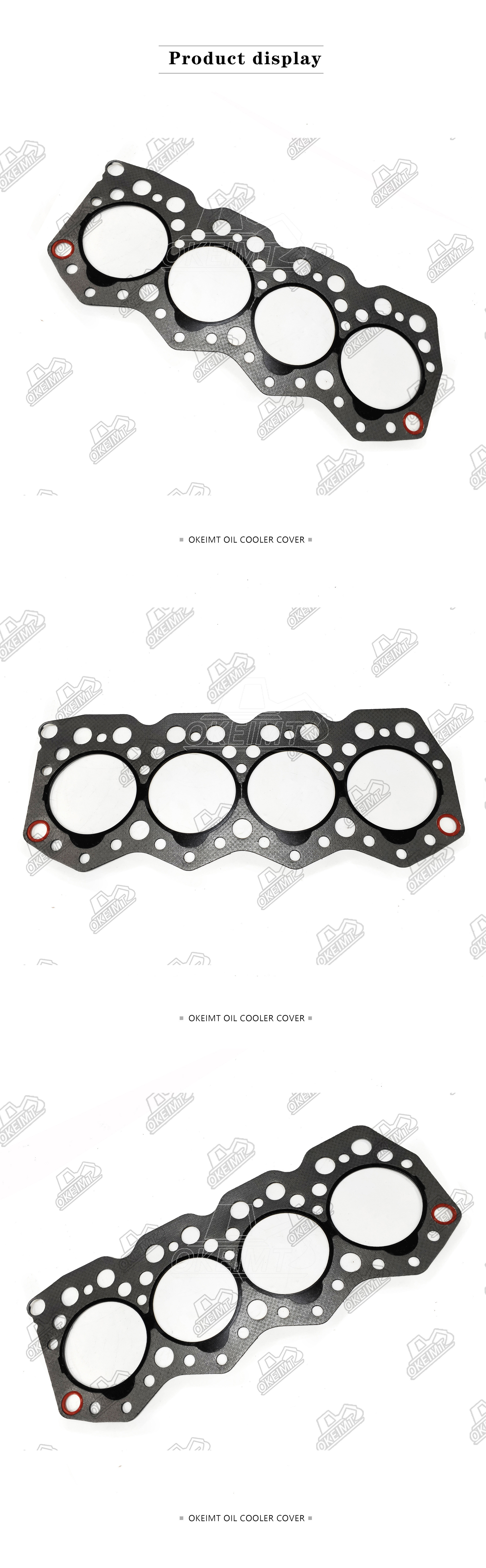 Asbestos Cylinder Head Gasket 32A0102204 For Mitsubishi S4S Engine CATE Forklift