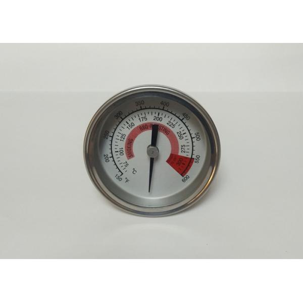 Stainless Steel Bimetallic Food Thermometer No Need Battery For Bbq Grill