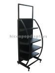 Commercial Metal Retail Store Displays Fixtures Floor Standing For Engine Oil