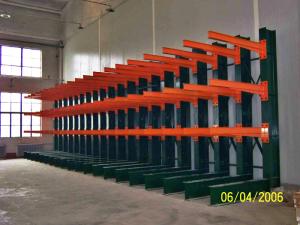 Wholesale Powder Coating Finish Cantilever Racking System Warehouse Vertical Cantilever Racks from china suppliers