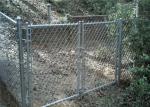 8 foot galvanised residential chain link fence